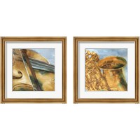 Framed Musical Instrument 2 Piece Framed Art Print Set