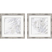 Framed 'Faded Leaves 2 Piece Framed Art Print Set' border=