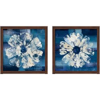 Framed 'Ocean Bloom 2 Piece Framed Art Print Set' border=