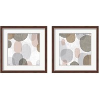 Framed 'Pastel Drips 2 Piece Framed Art Print Set' border=