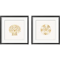 Framed 'Sea Charms 2 Piece Framed Art Print Set' border=