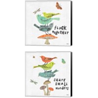 Framed Wild Wings 2 Piece Canvas Print Set