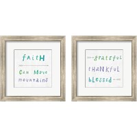 Framed Beliefs  2 Piece Framed Art Print Set