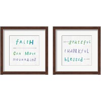 Framed Beliefs  2 Piece Framed Art Print Set