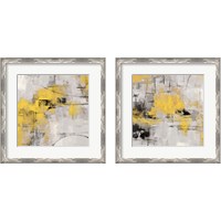 Framed Stone Gardens Yellow 2 Piece Framed Art Print Set