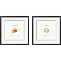 Framed 'Lil Sweeties 2 Piece Framed Art Print Set' border=