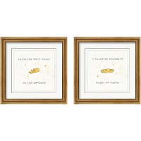 Framed 'Calorie Cuties 2 Piece Framed Art Print Set' border=