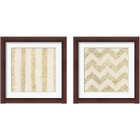 Framed 'Shoe Fetish Pattern I 2 Piece Framed Art Print Set' border=