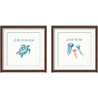 Framed 'Maritime  2 Piece Framed Art Print Set' border=