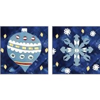 Framed 'Holiday 2 Piece Art Print Set' border=