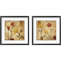 Framed 'Wild Emotion 2 Piece Framed Art Print Set' border=