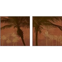 Framed 'Caribbean Sun 2 Piece Art Print Set' border=