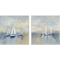 Framed Morning Sail 2 Piece Art Print Set