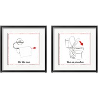 Framed 'Home Improvement 2 Piece Framed Art Print Set' border=