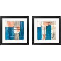 Framed 'Passage  2 Piece Framed Art Print Set' border=