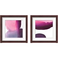Framed Swish of Magenta 2 Piece Framed Art Print Set