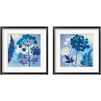 Framed 'Blue Sky Garden 2 Piece Framed Art Print Set' border=