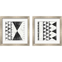 Framed 'Patterns of the Savanna BW 2 Piece Framed Art Print Set' border=