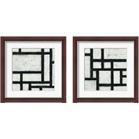 Framed Labyrinth  2 Piece Framed Art Print Set