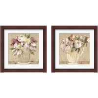 Framed Cottage Bouquet 2 Piece Framed Art Print Set