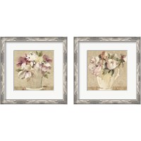 Framed Cottage Bouquet 2 Piece Framed Art Print Set