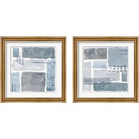 Framed 'Between the Lines 2 Piece Framed Art Print Set' border=