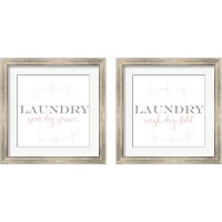 Framed Laundry Vine 2 Piece Framed Art Print Set