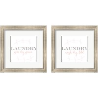 Framed Laundry Vine 2 Piece Framed Art Print Set