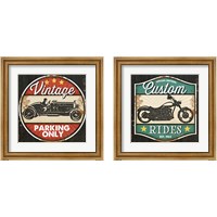 Framed Vintage Auto 2 Piece Framed Art Print Set