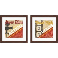 Framed Movie Time 2 Piece Framed Art Print Set