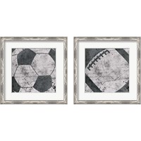 Framed 'Sports 2 Piece Framed Art Print Set' border=