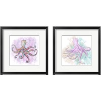 Framed Octopus 2 Piece Framed Art Print Set