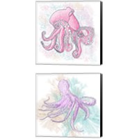 Framed Octopus 2 Piece Canvas Print Set