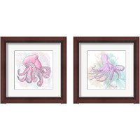 Framed Octopus 2 Piece Framed Art Print Set