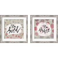 Framed 'Be 2 Piece Framed Art Print Set' border=