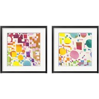 Framed 'Glam Slam 2 Piece Framed Art Print Set' border=