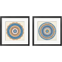 Framed 'Solara  2 Piece Framed Art Print Set' border=