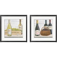 Framed 'Vintners Recess 2 Piece Framed Art Print Set' border=