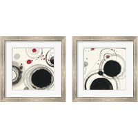 Framed Planetary with Red 2 Piece Framed Art Print Set