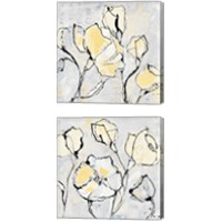 Framed '16 Again with Yellow 2 Piece Canvas Print Set' border=
