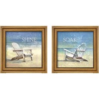 Framed Soak & Shine 2 Piece Framed Art Print Set