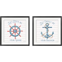 Framed Nautical Life 2 Piece Framed Art Print Set