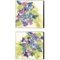 Framed 'Spring Bouquet 2 Piece Canvas Print Set' border=