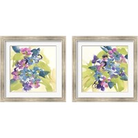 Framed 'Spring Bouquet 2 Piece Framed Art Print Set' border=