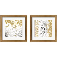 Framed 'Speckled Trio 2 Piece Framed Art Print Set' border=