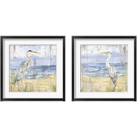 Framed Birds of the Coast Rustic 2 Piece Framed Art Print Set