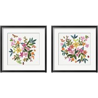 Framed Folky Flowers 2 Piece Framed Art Print Set