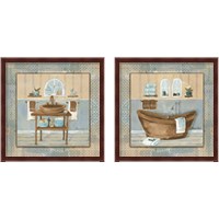 Framed Copper Sink & Tub Variation 2 Piece Framed Art Print Set