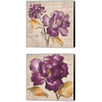 Framed 'Lilac Beauty 2 Piece Canvas Print Set' border=