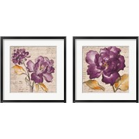 Framed 'Lilac Beauty 2 Piece Framed Art Print Set' border=